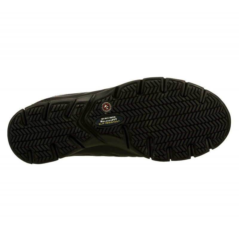 Skechers work-sko med sklisikre såler