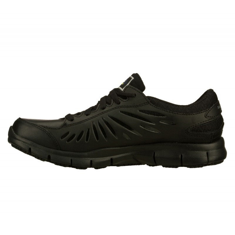 Skechers work-sko med sklisikre såler