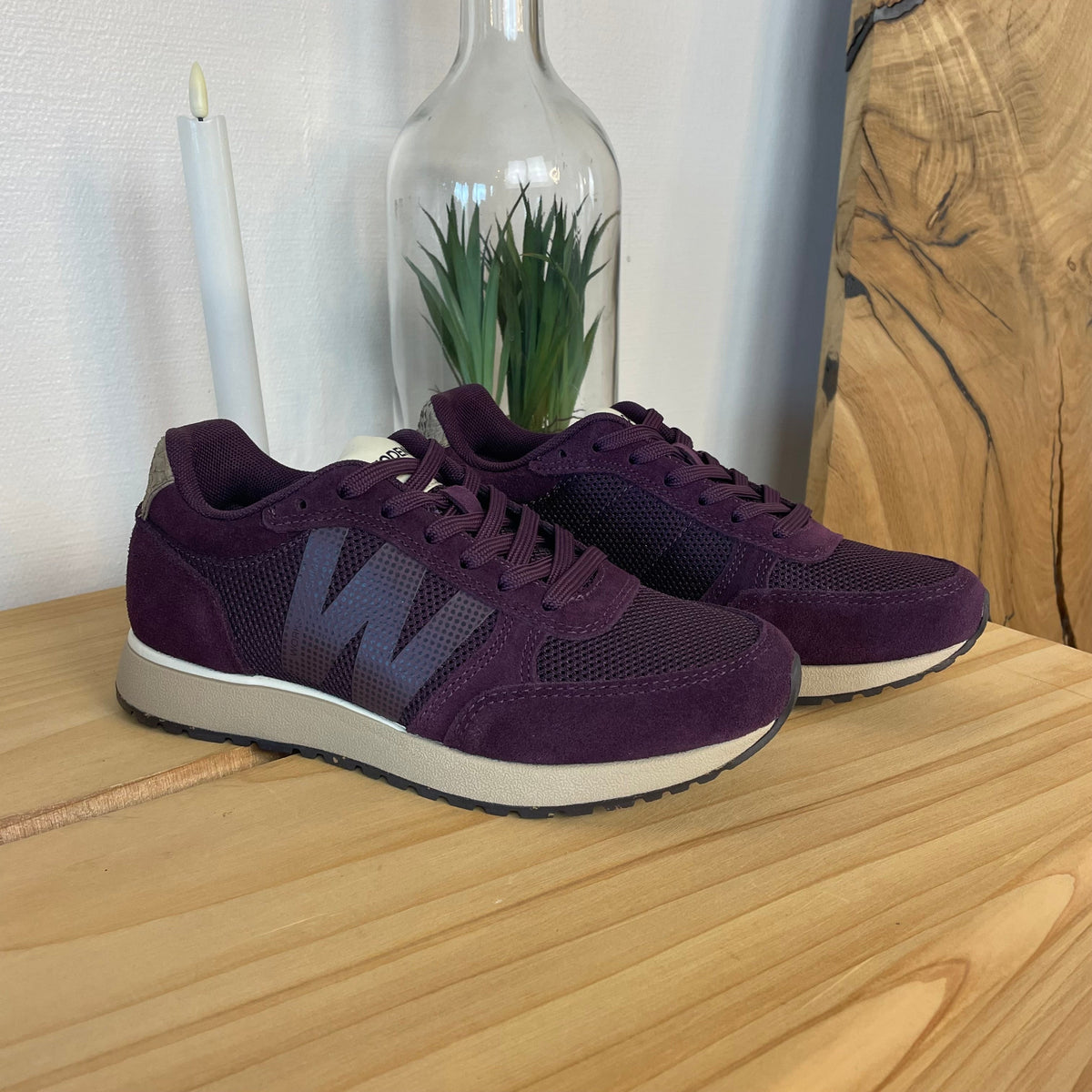 Woden Ydun Icon II – lyngfarget sneaker med lett og luftig komfort