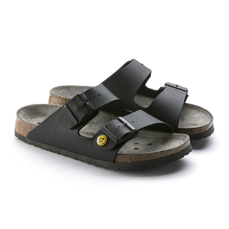 Birkenstock Arizona ESD-sandal, svart