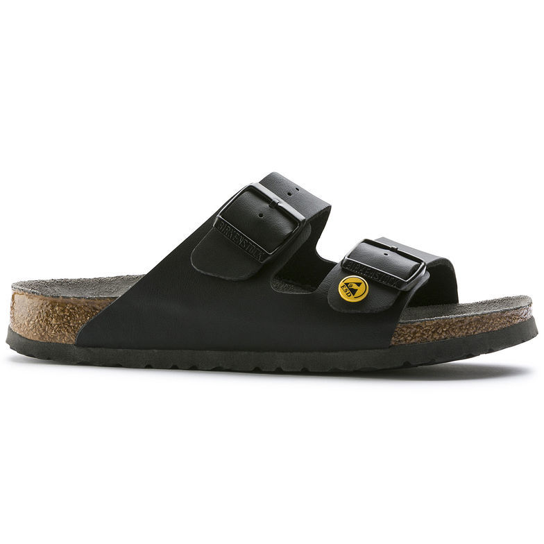 Birkenstock Arizona ESD-sandal, svart