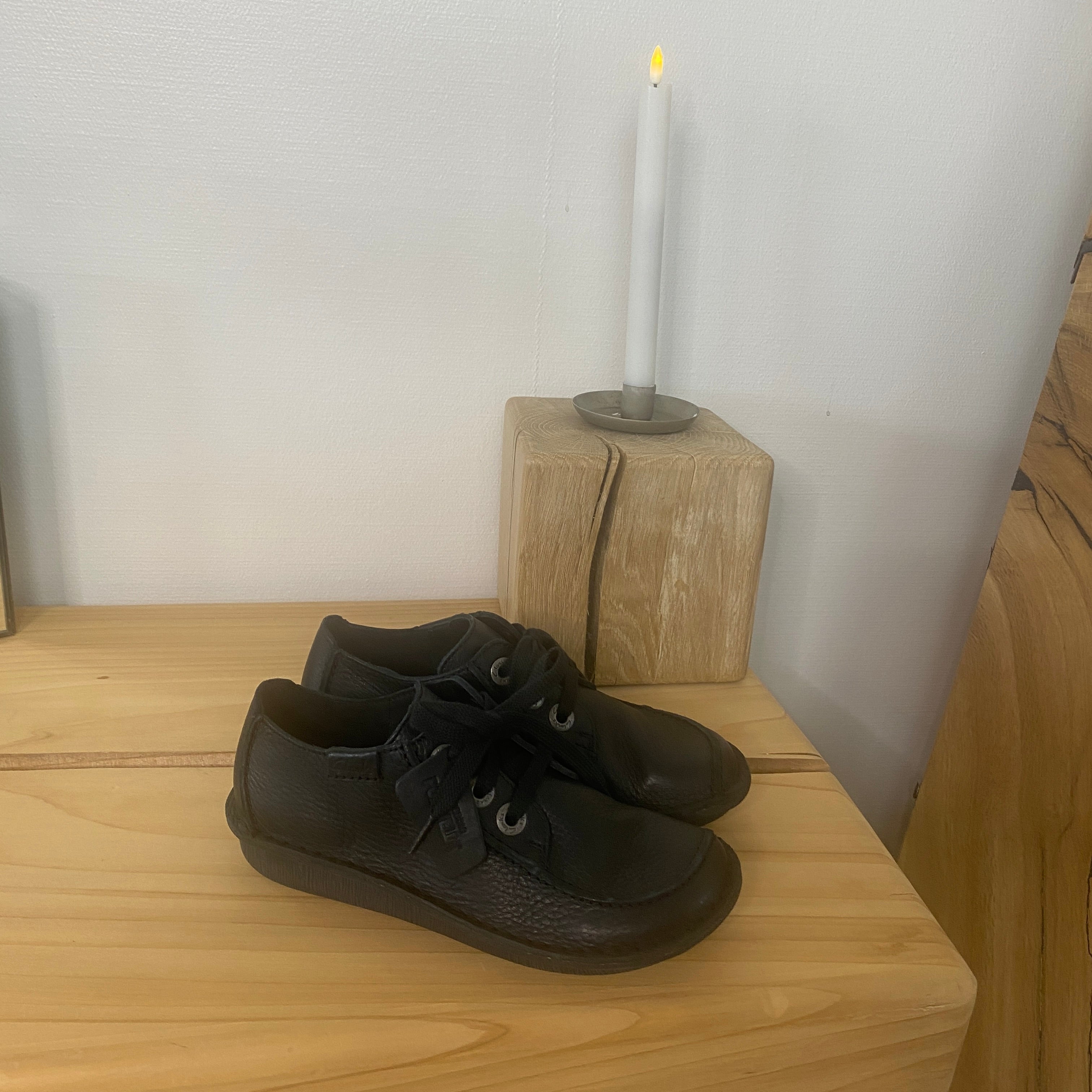 Clarks Funny Dream – svart skinnsko med klassisk komfort