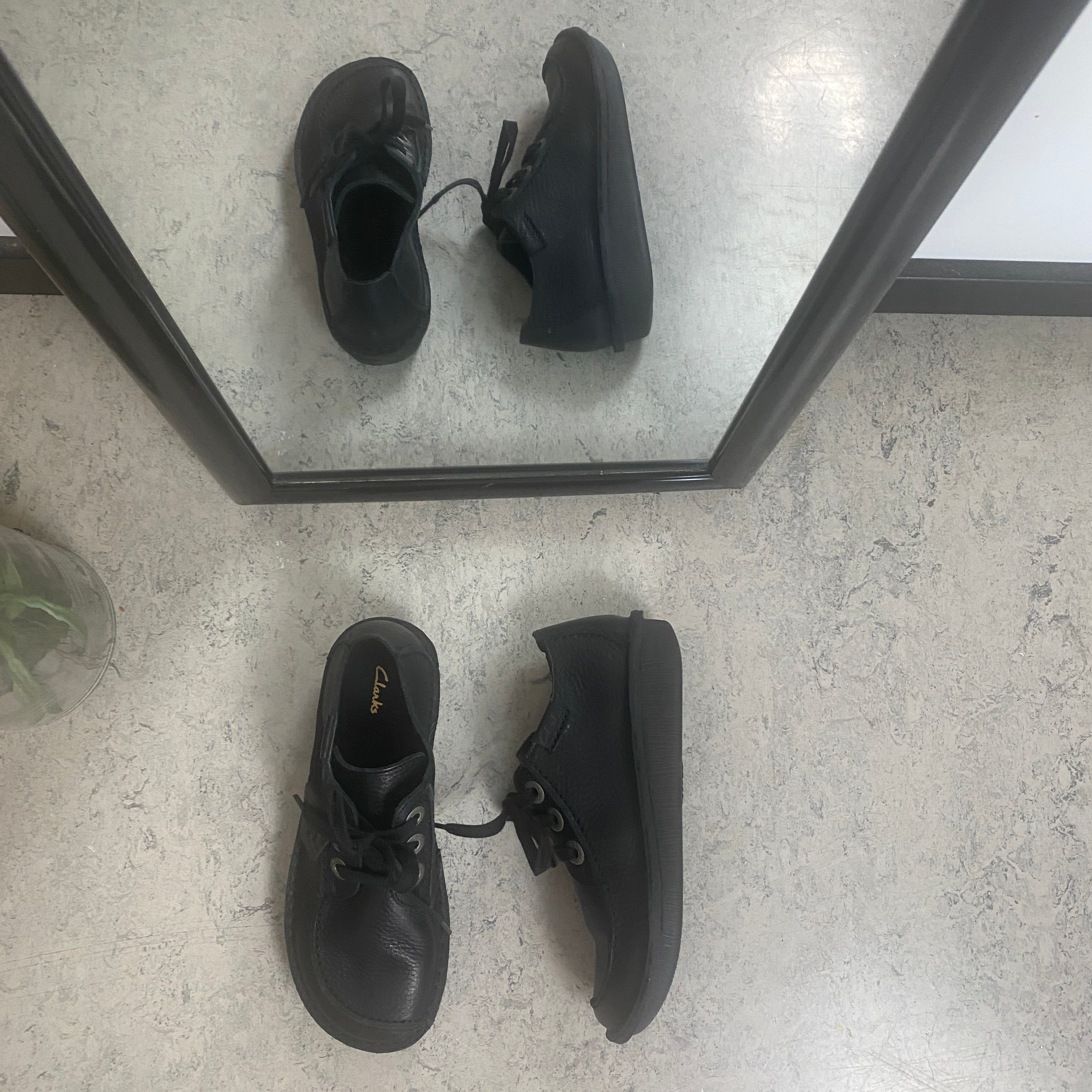Clarks Funny Dream – svart skinnsko med klassisk komfort