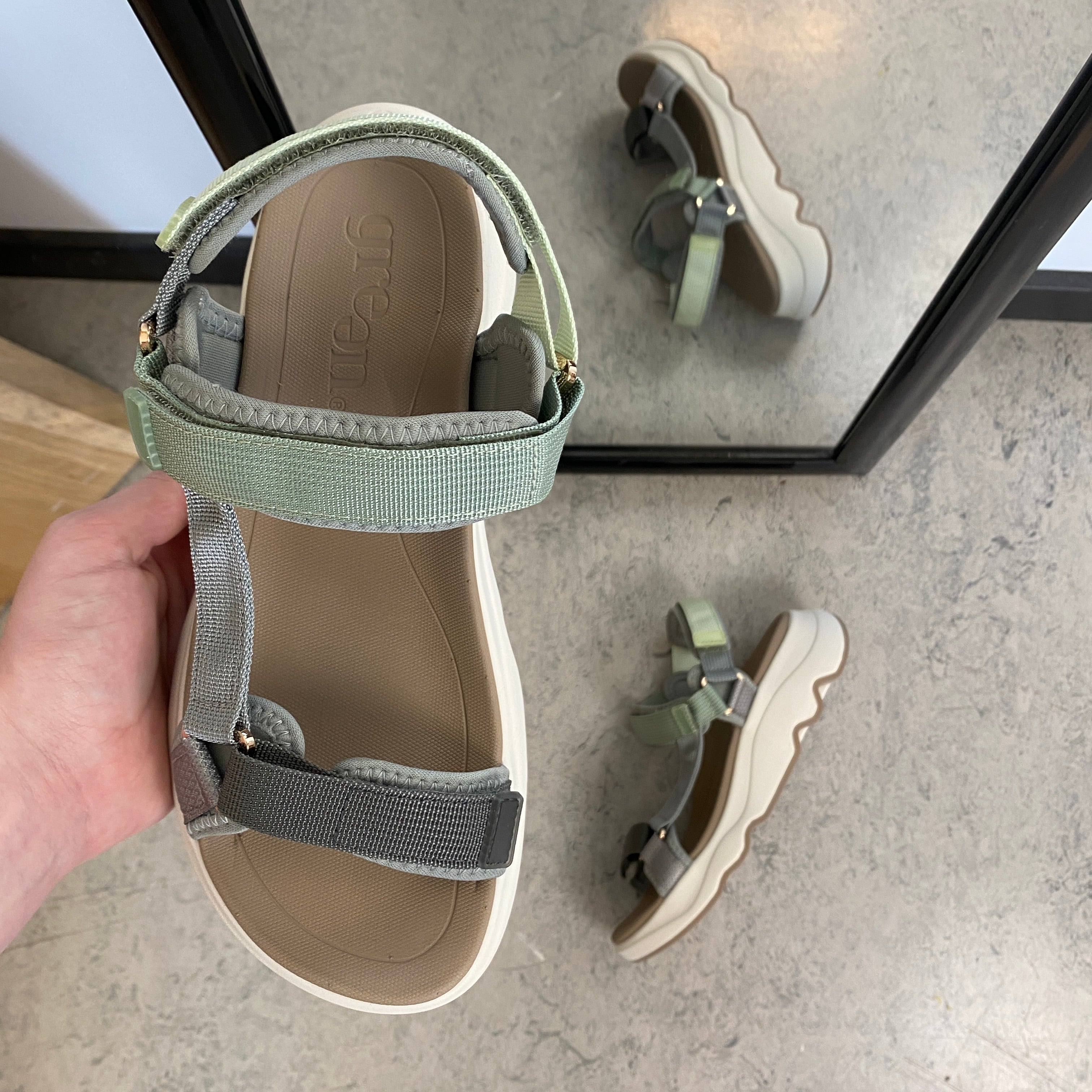 Green Comfort sandal - Lett, støtabsorberende sandal med optimal støtte hele dagen