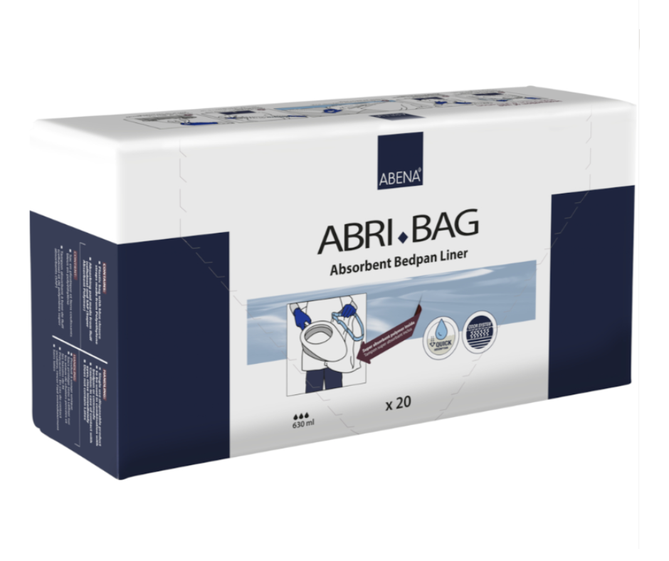 Bækkenpose med absorberende innlegg
