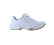Hvite sneakers med svangstøtte