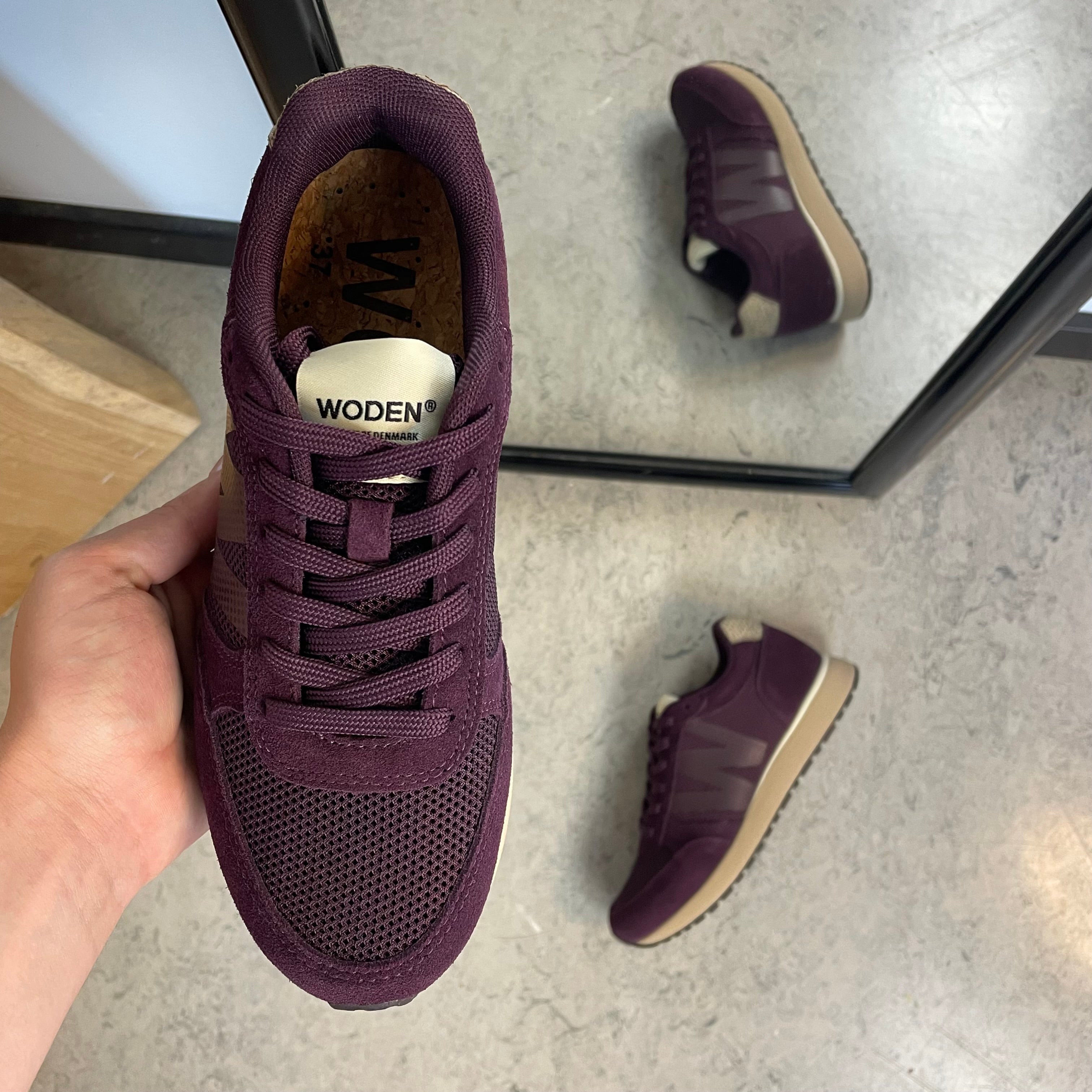 Woden Ydun Icon II – lyngfarget sneaker med lett og luftig komfort