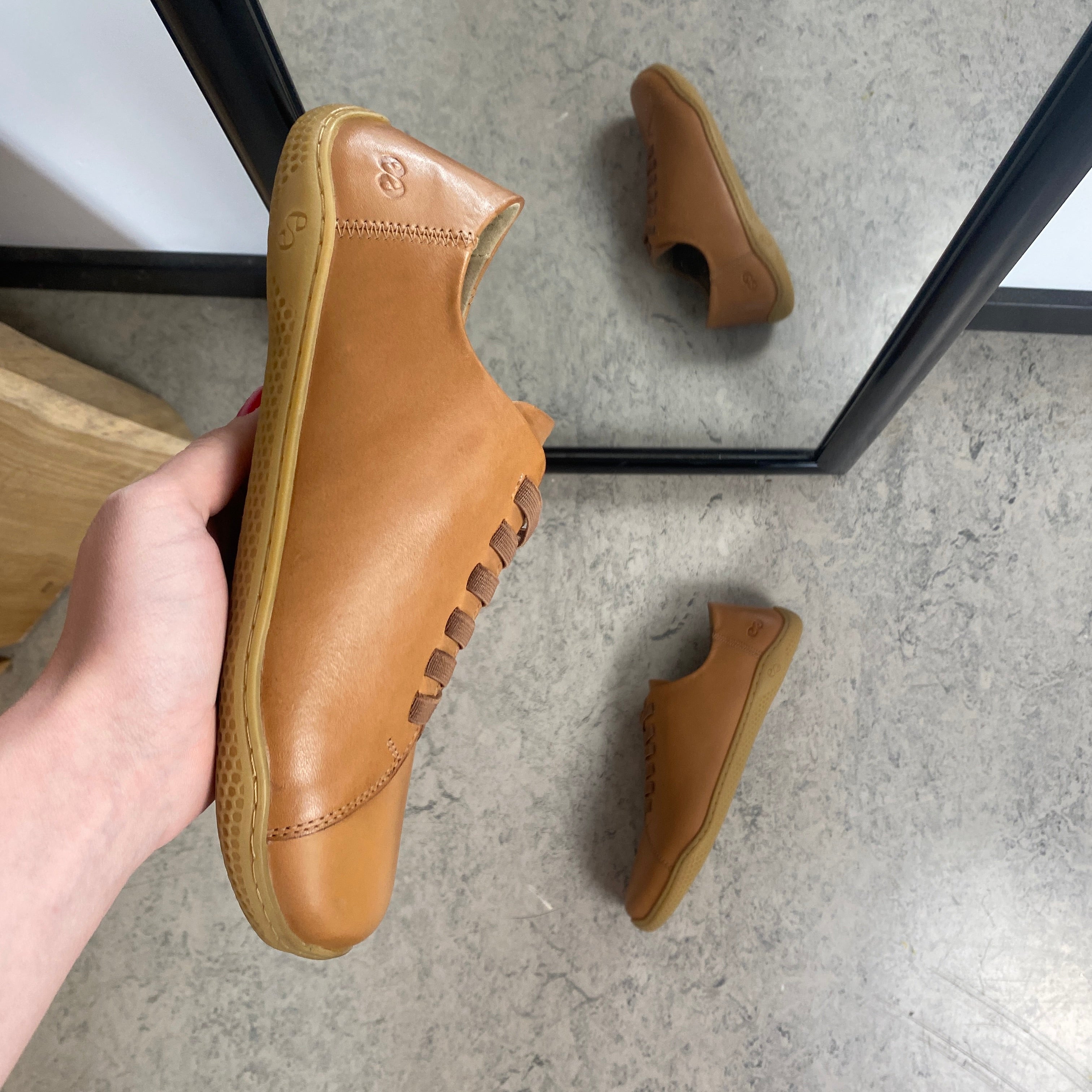 Green Comfort Leeds Lisa barfotsko i brun – rolig komfort & naturlig bevegelse