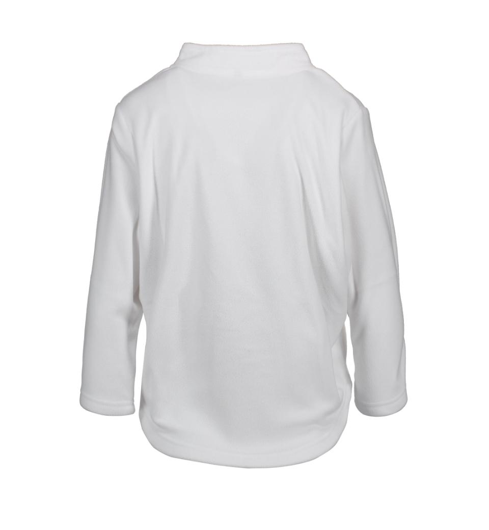 Hvit fleecebolero