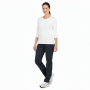 Nybo Navy Dame Perfect Fit Chino – velsittende, innvendig justerbar midje, slitesterk