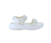 Gaitline sandal – hvit med hvit såle & SGL Technology™