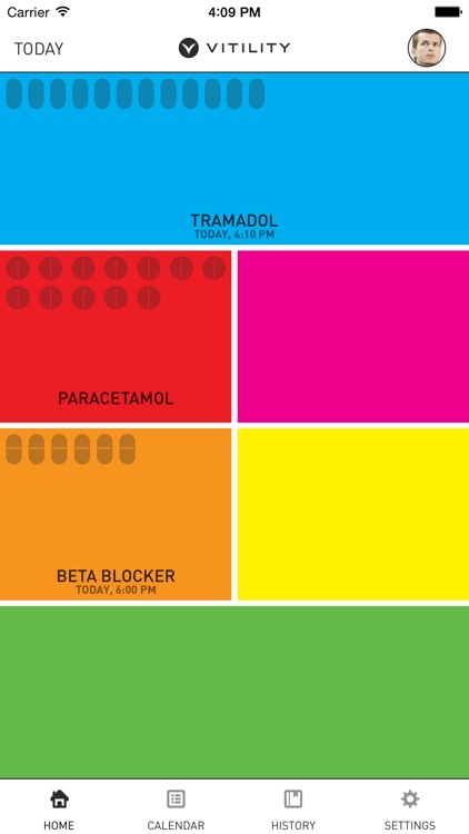 Pilleboks med påminnelsesapp til telefonen