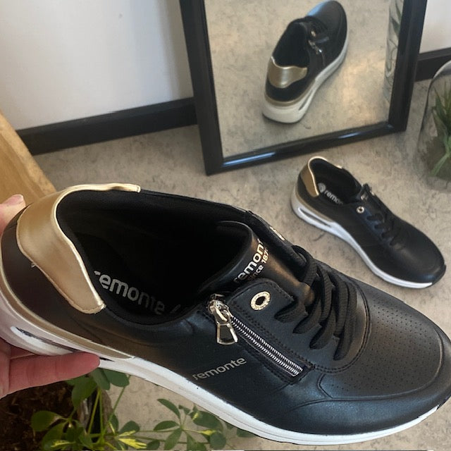 Komfortable sneakers fra Remonte med god svangstøtte