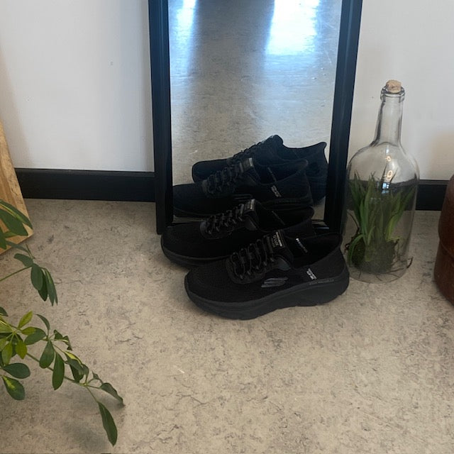 Sorte Skechers Slip-Ins med stretch-overdel