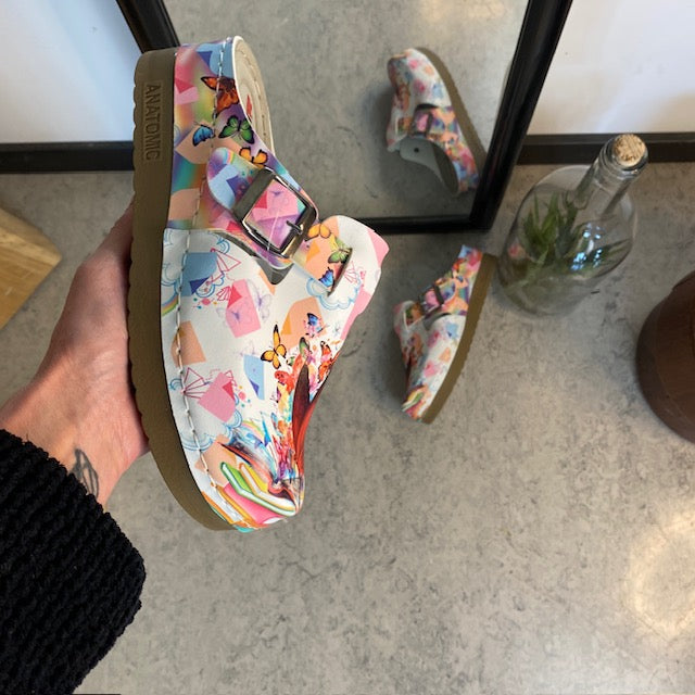 Tresko med sommerfuglprint