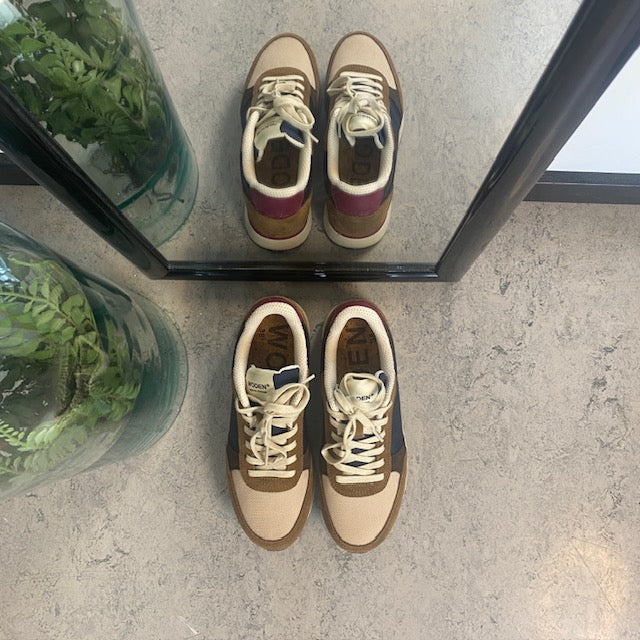 Flotte Woden-sneakers med fotbuestøtte og komfort