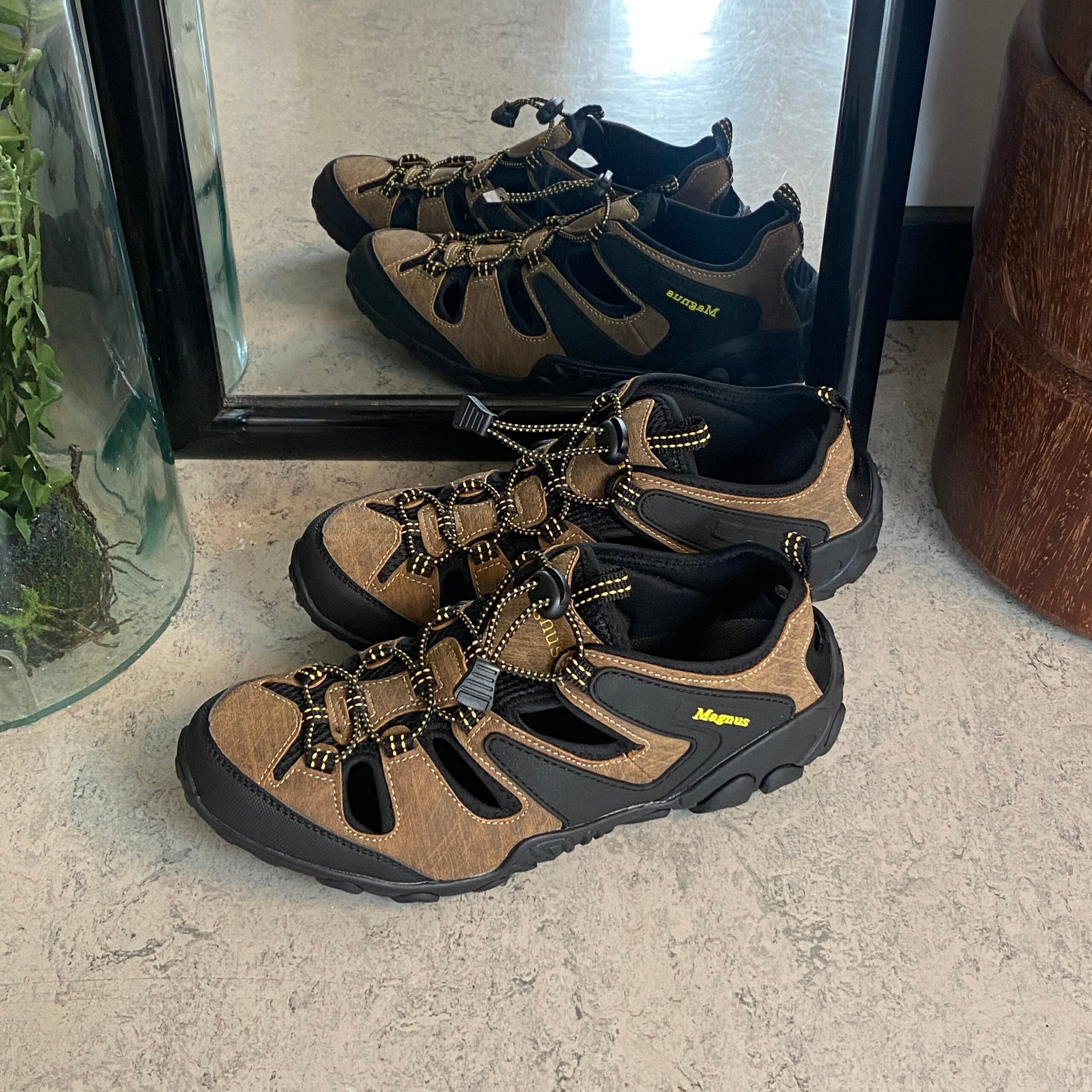 Outdoor-sandal til herre i brun