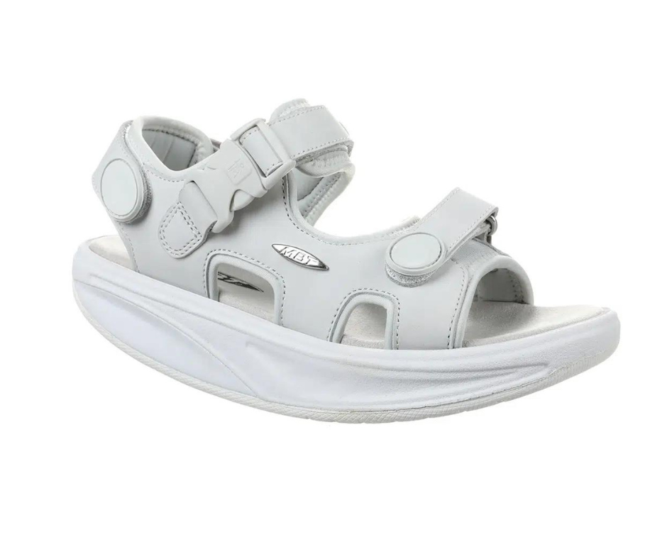 Kisumu Hvit klassisk sandal fra MBT