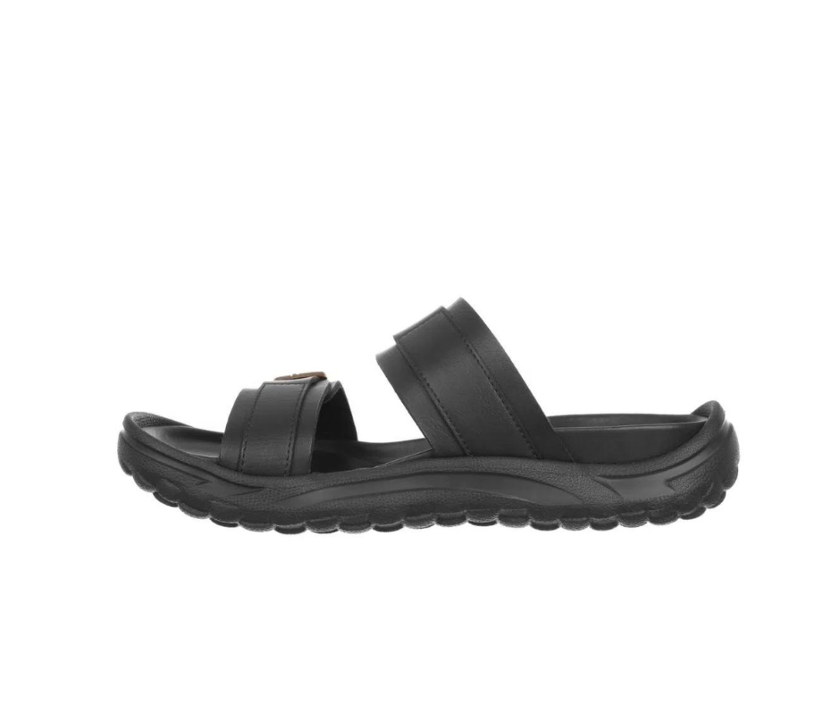 MBT dame-sandal svart – slip-on med ergonomisk fotseng