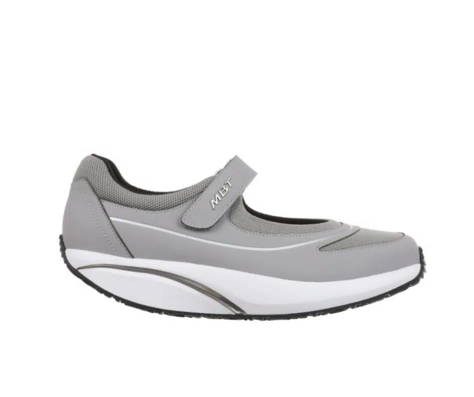 MBT Baridi 2 Grey – grå lukket sandal