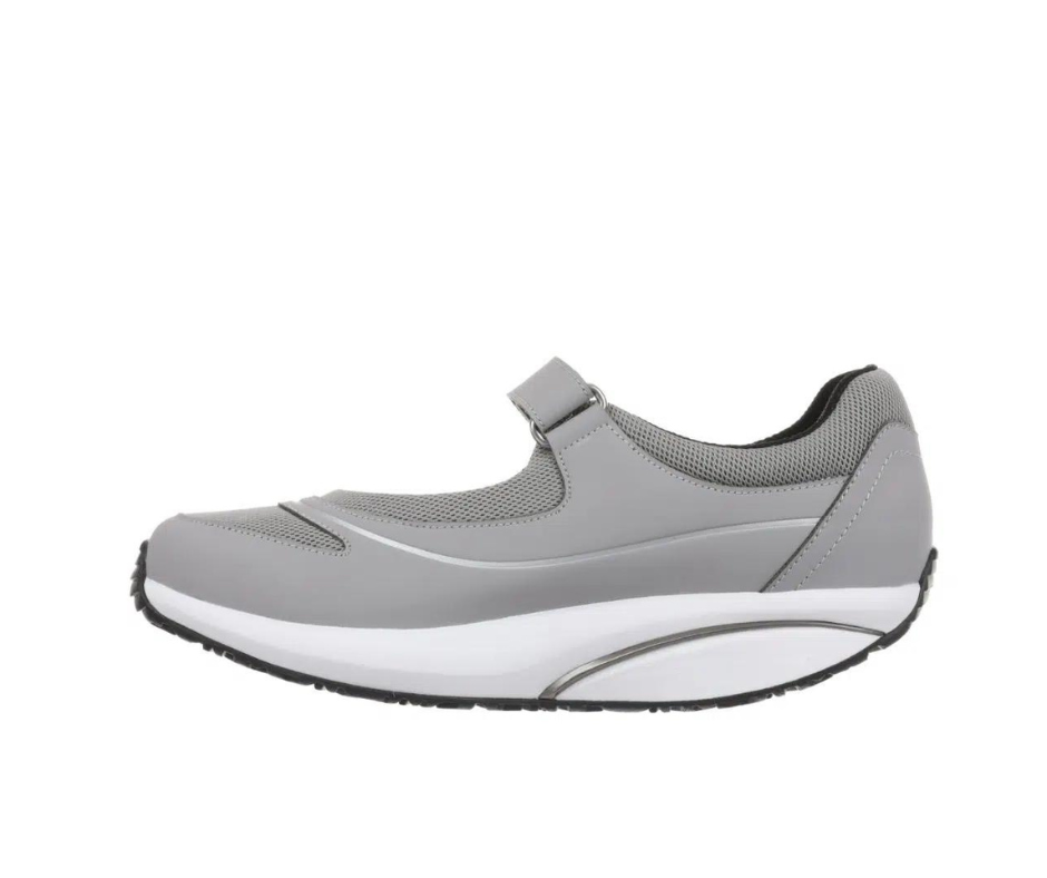 MBT Baridi 2 Grey – grå lukket sandal