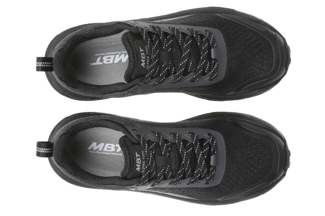 MBT Alpha 1000 Black – Outdoor-sneakers med støtte og ekstra grep