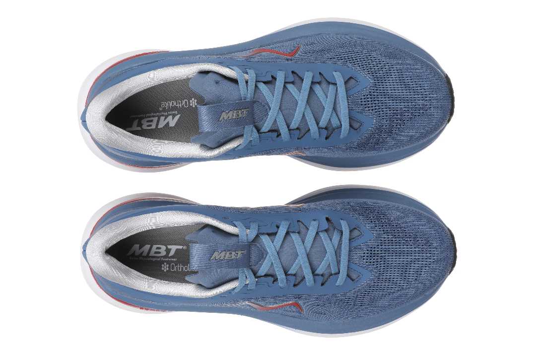 MBT M-3000 II Blue Denim – Bred løpesko med støtte & støtdemping