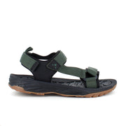 Grønn sporty sandal fra Whistler med tre justerbare remmer