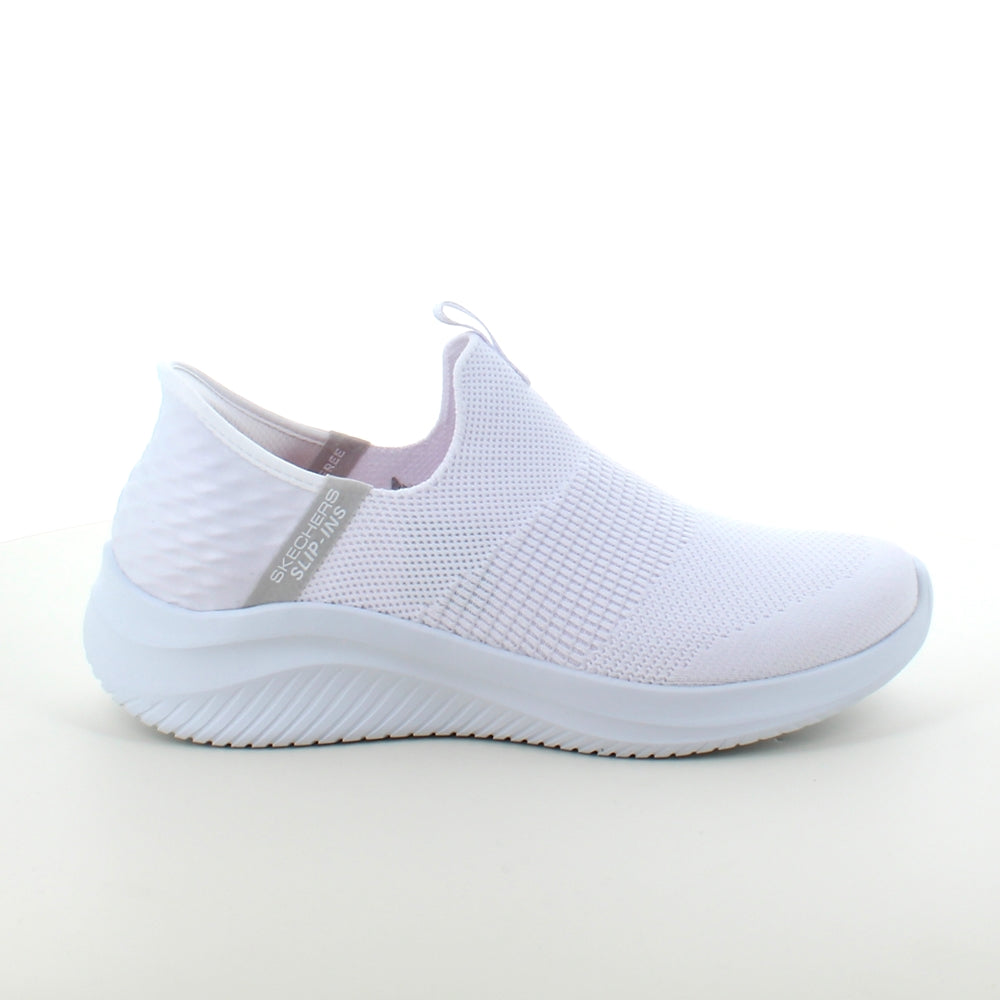 Hvite slip-ins fra Skechers