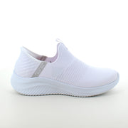 Hvite slip-ins fra Skechers