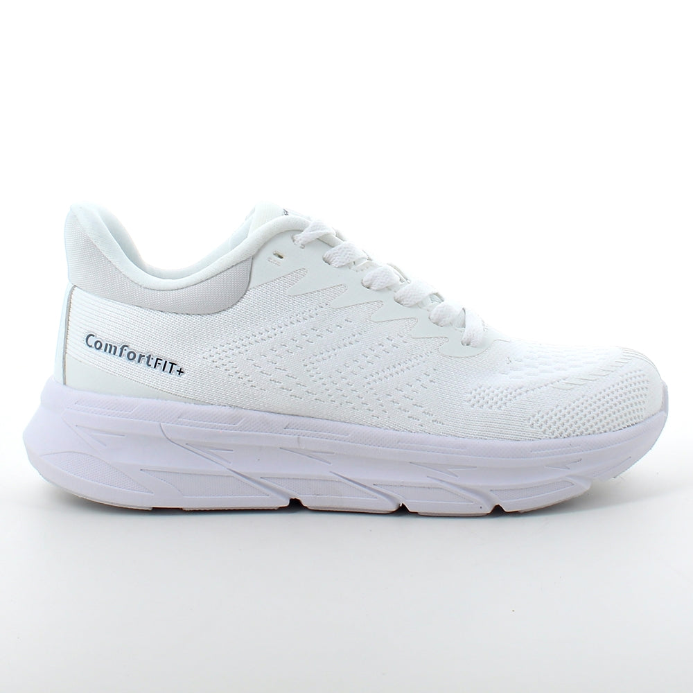 Hvit ComfortFit-sneakers fra Endurance