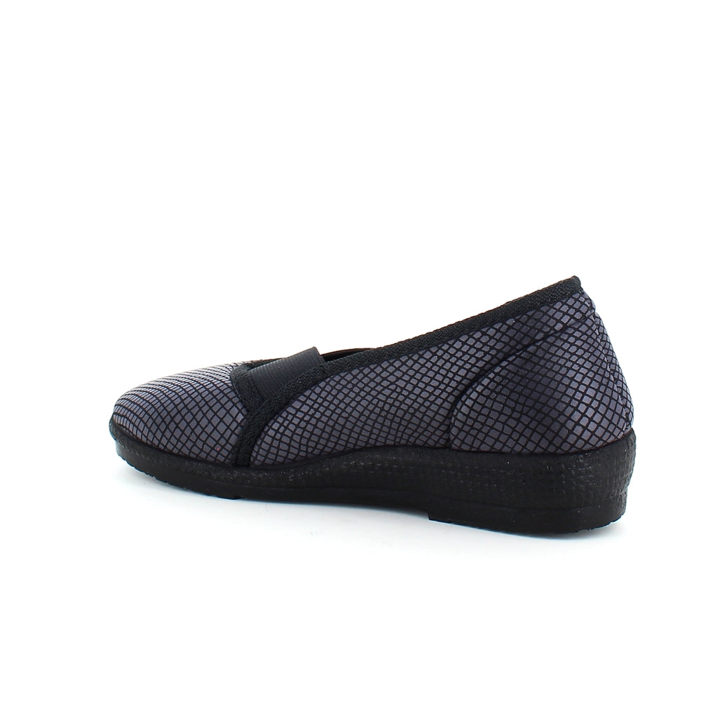 Bred slip-on-sko fra Ortomed