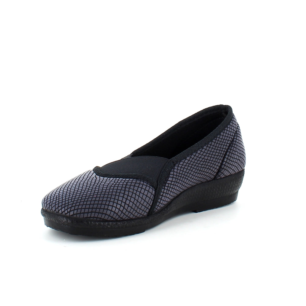 Bred slip-on-sko fra Ortomed