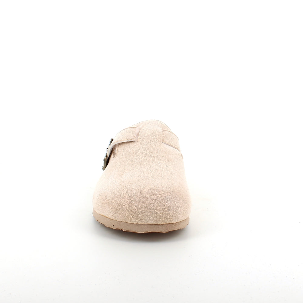 Lyse slip-on hjemmesko