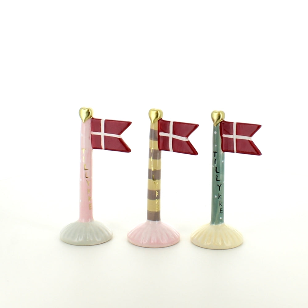 Gratulerer, la oss feire deg, flagg 14 cm