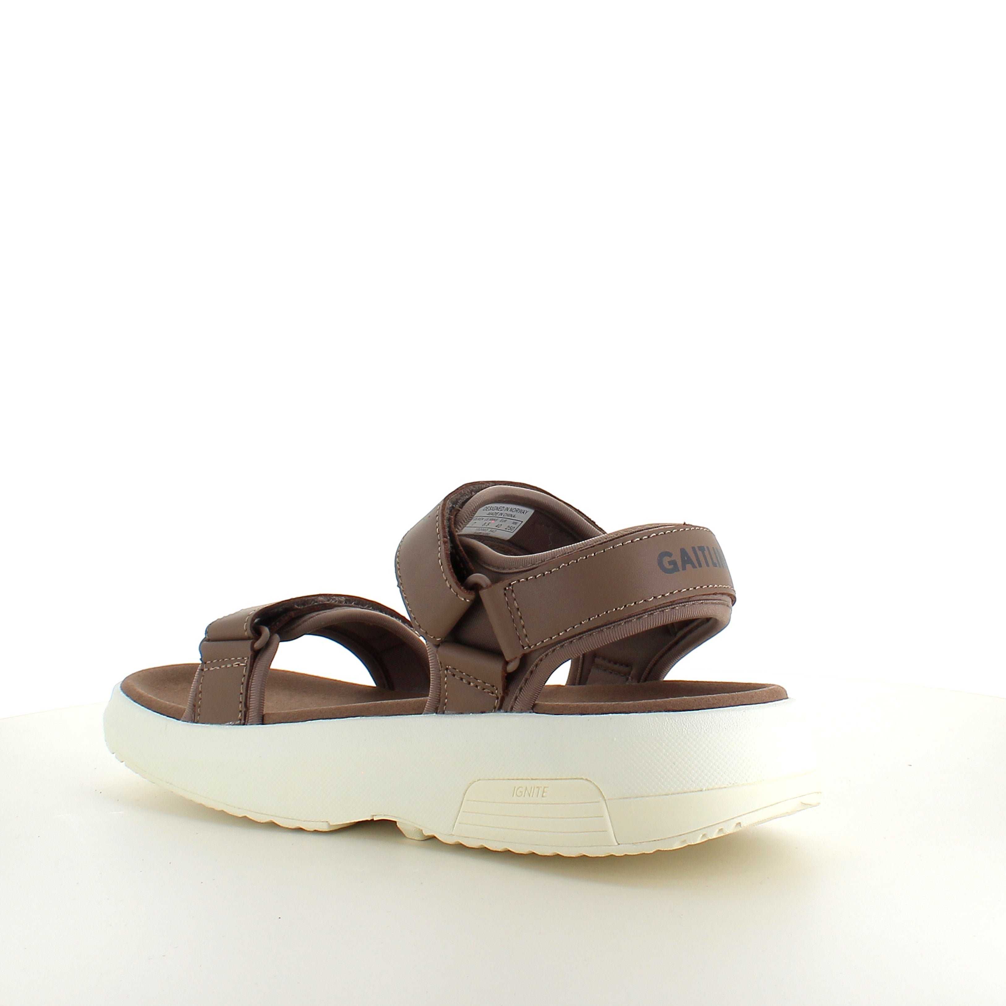 Gaitline sandal – brun sandal med SGL Technology™ & støtdempende IGNITE skum