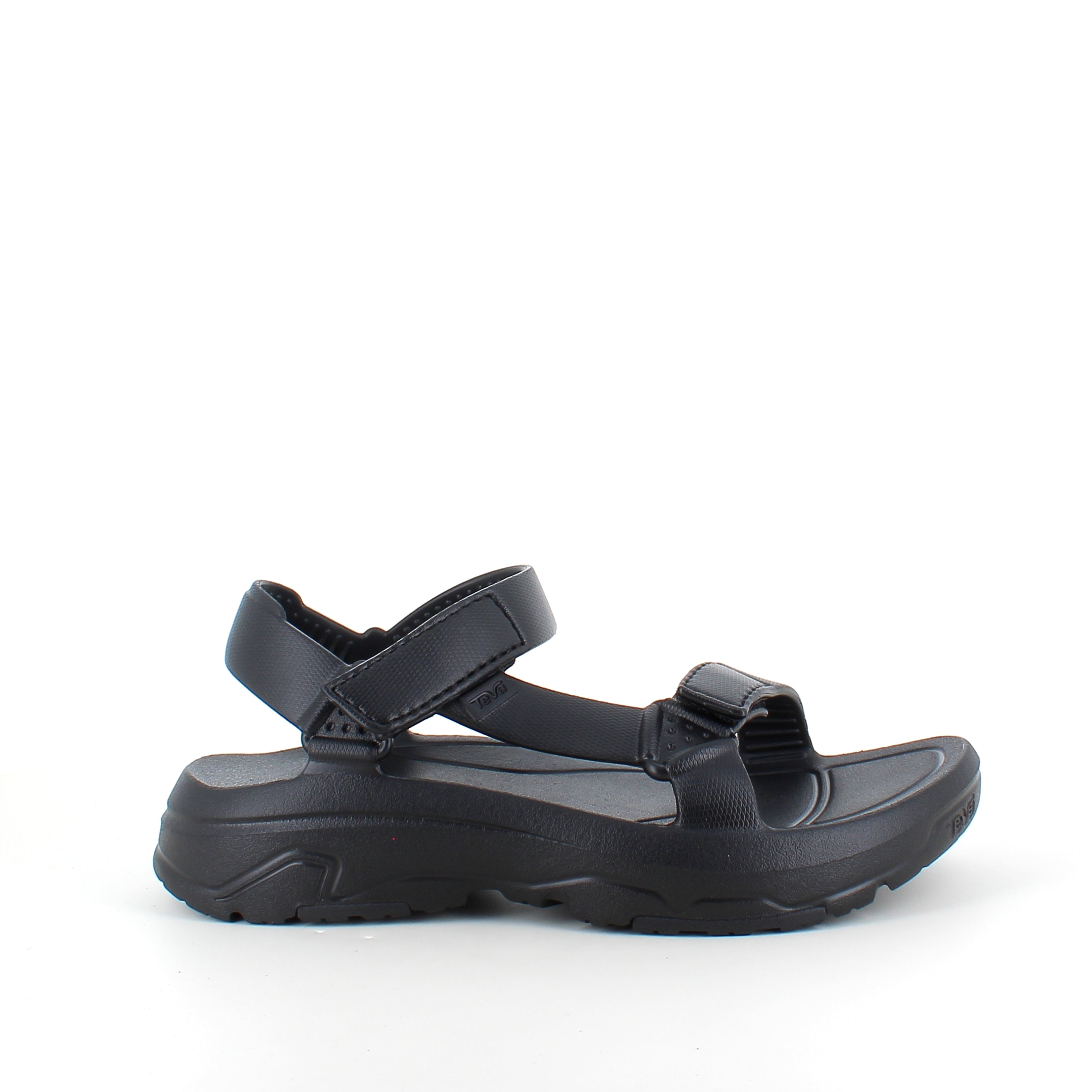 Teva sandal i svart – lett, fleksibel og klar for sommerens eventyr