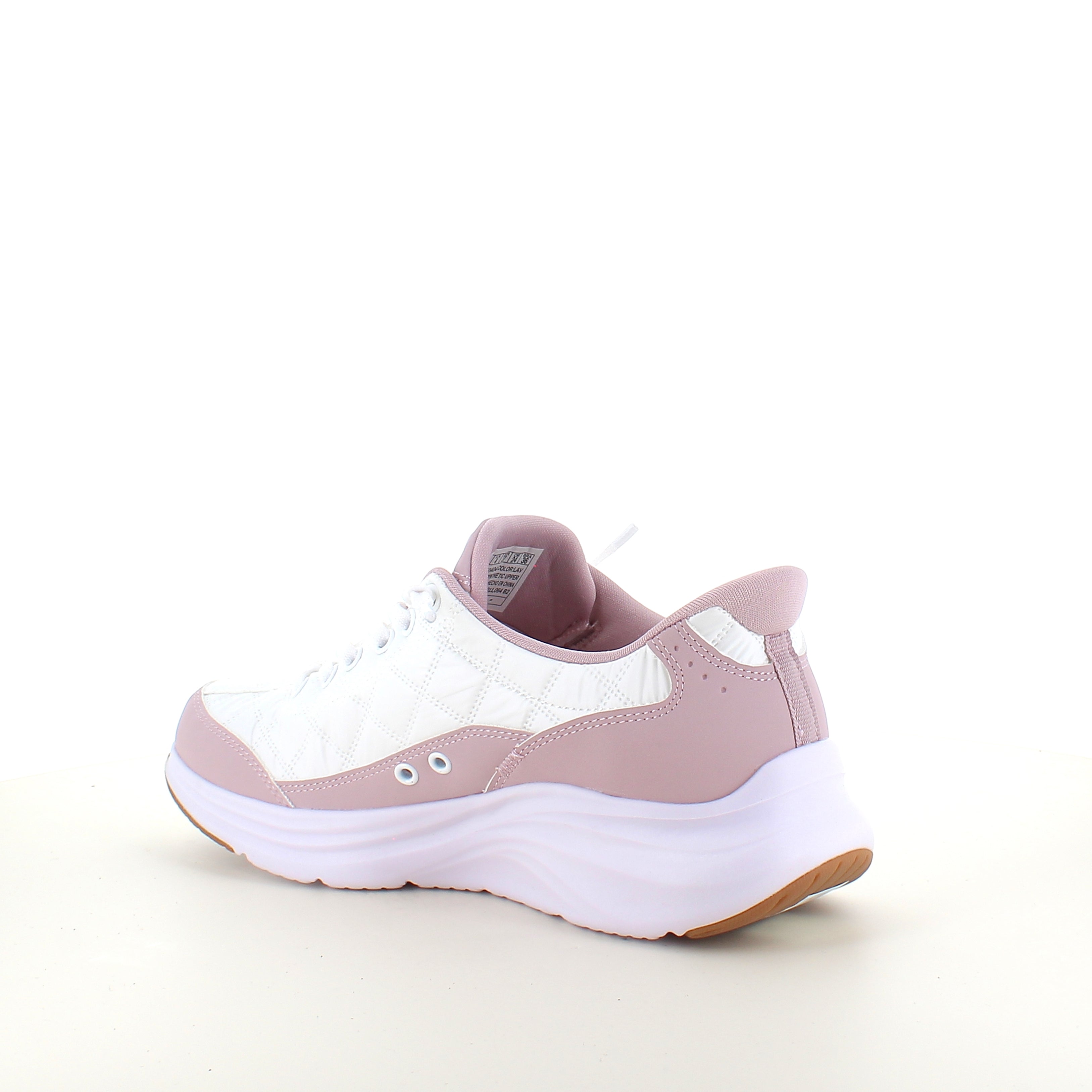 Skechers Slip-ins Contour Foam Cozy Fit – hvit/lavendel