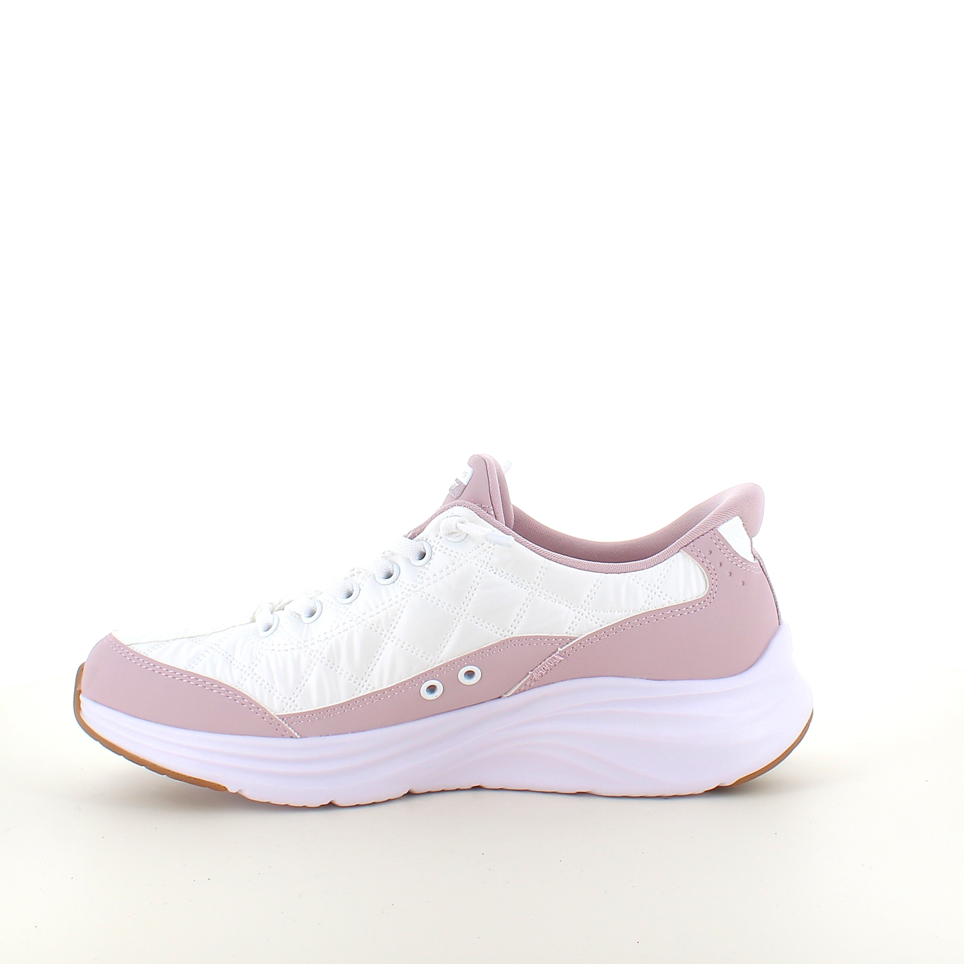 Skechers Slip-ins Contour Foam Cozy Fit – hvit/lavendel