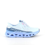 Skechers Glide-Step Aldus i lys blå – slip-on sneaker med svangstøtte og støtdemping