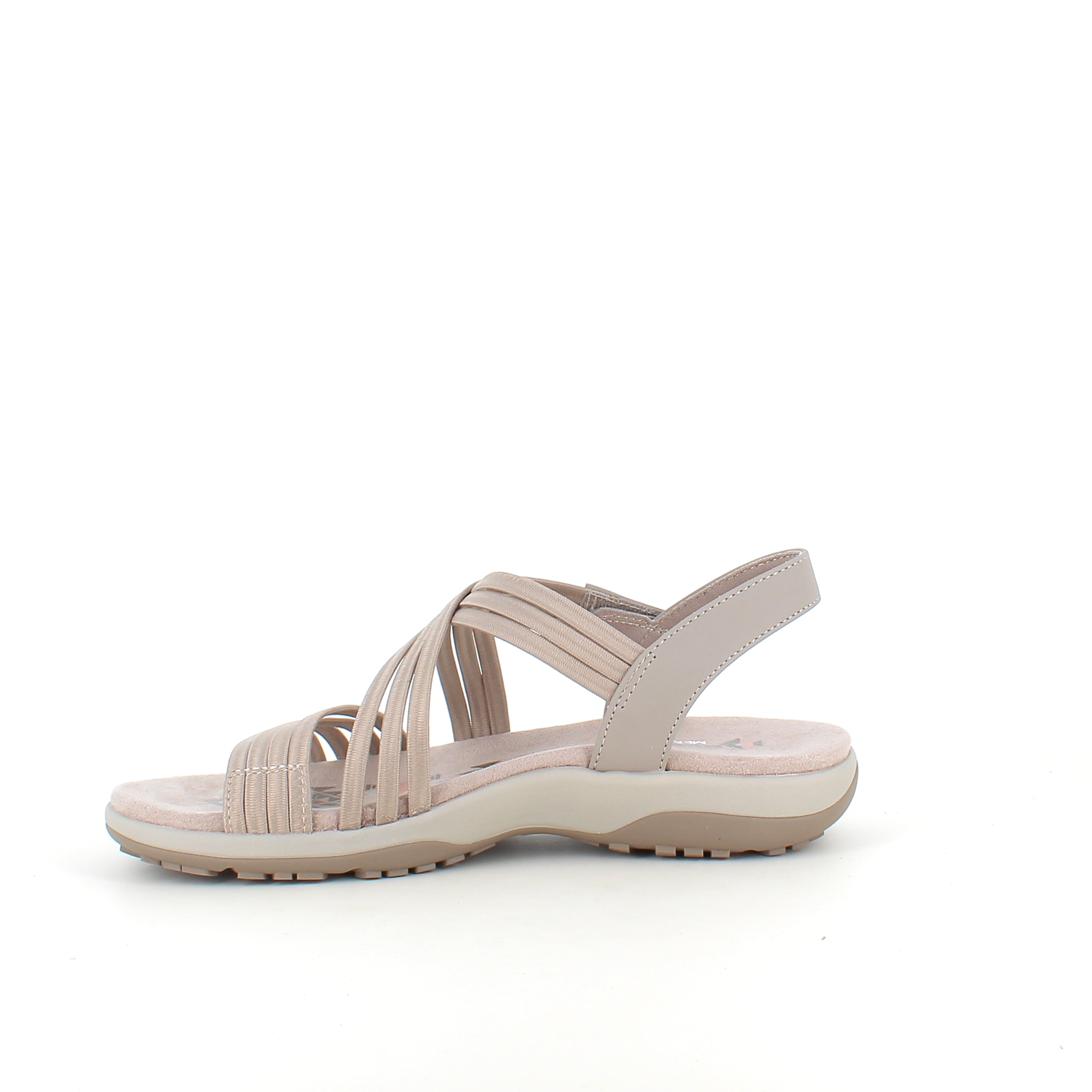 Skechers sandaler med elastiske remmer – lette, fleksible og vaskbare