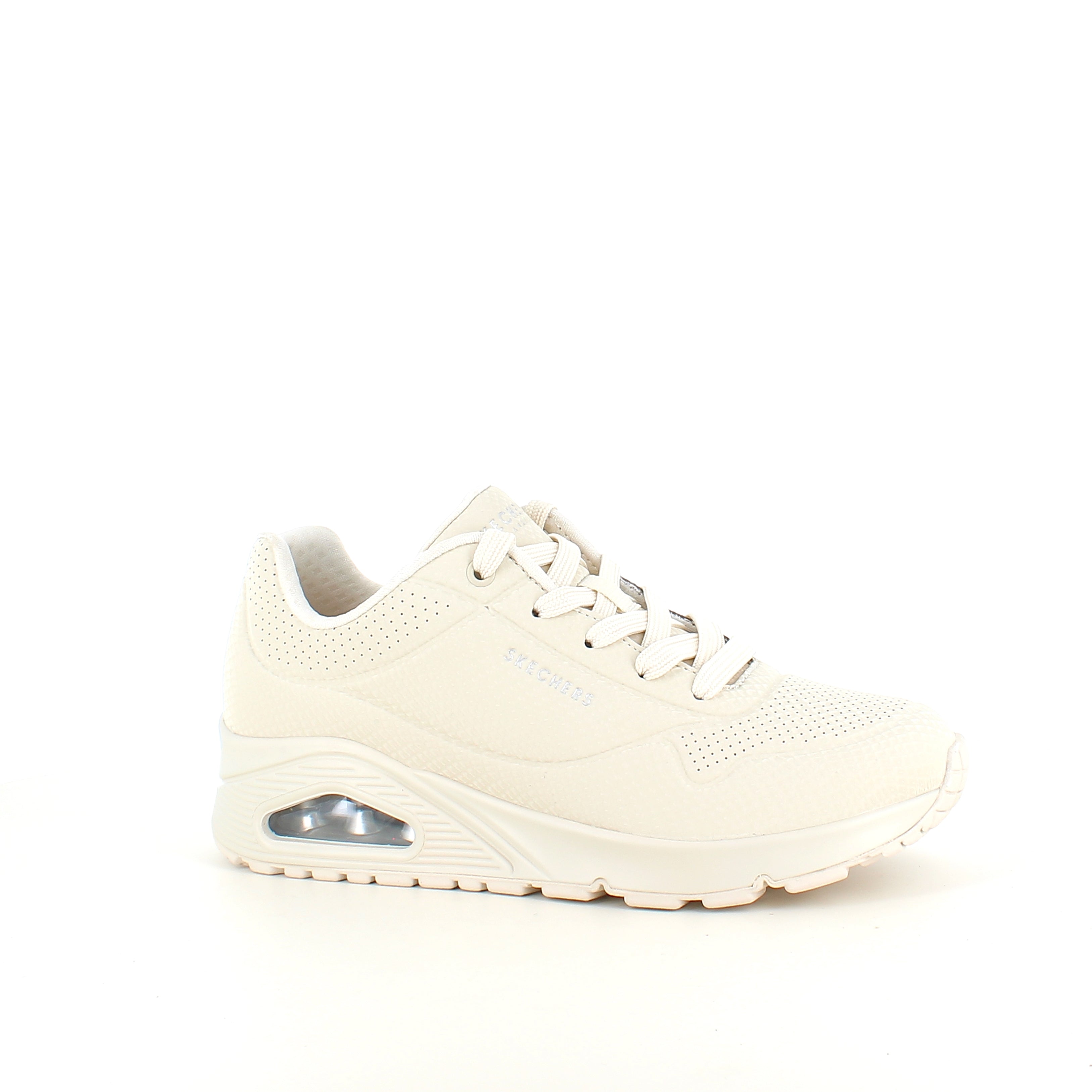 Skechers Street™ UNO – Shiny Scale – Kremhvit