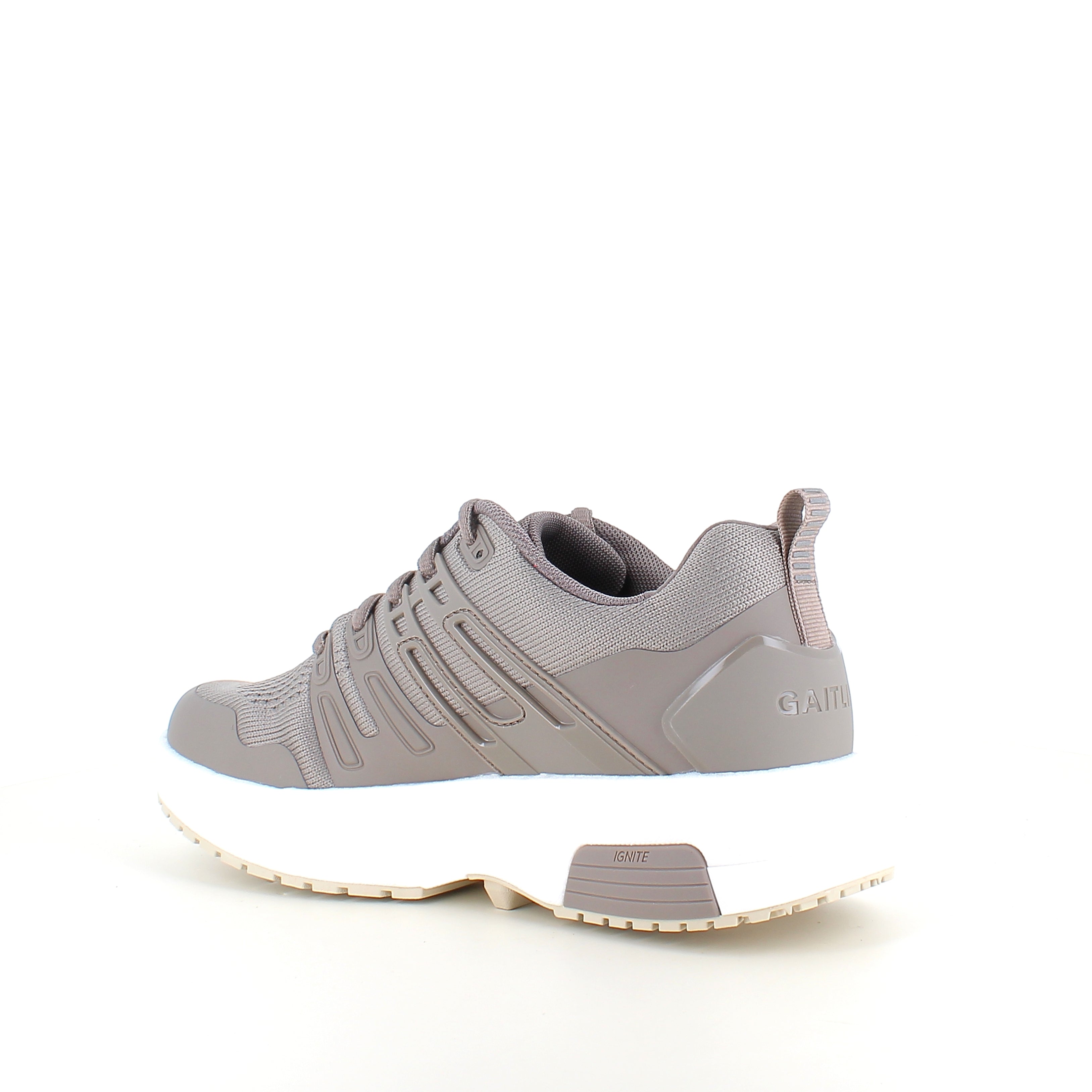 Gaitline Advance Lite – Støtdempende komfort i beige med hvit såle