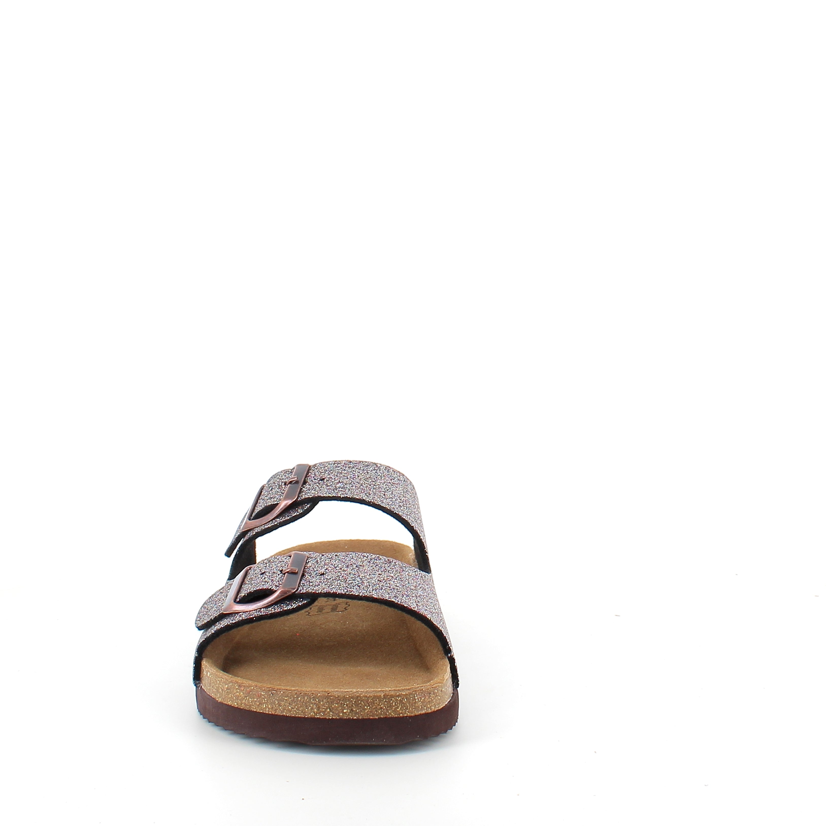 CPH Comfort Bio sandal med spenner i Multi Glitter – komfort og støtte med et livlig uttrykk