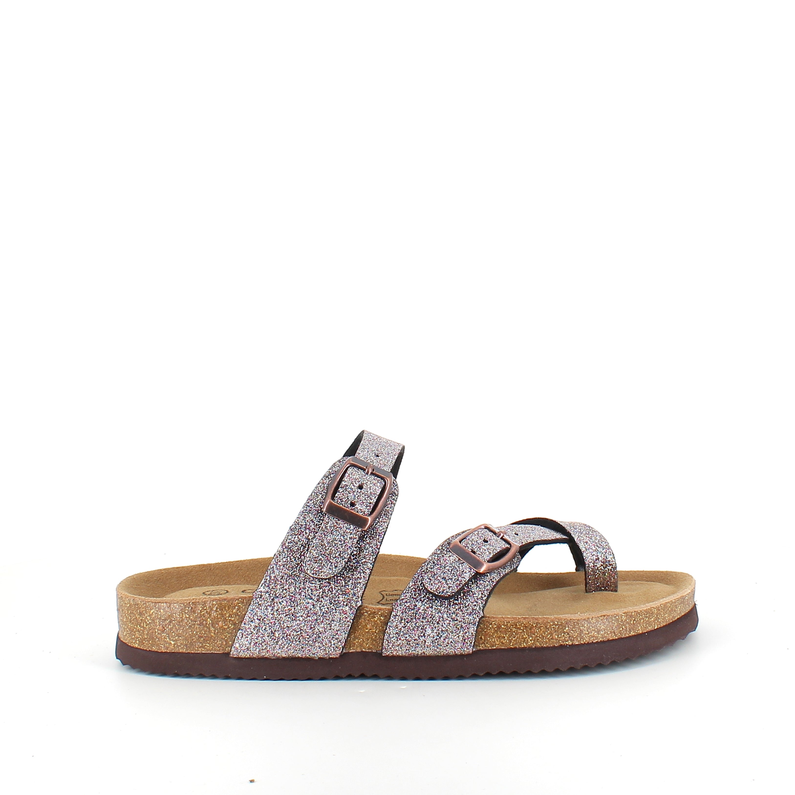 CPH Comfort Bio Cross Over sandal i Multi Glitter – komfort og stil i ett