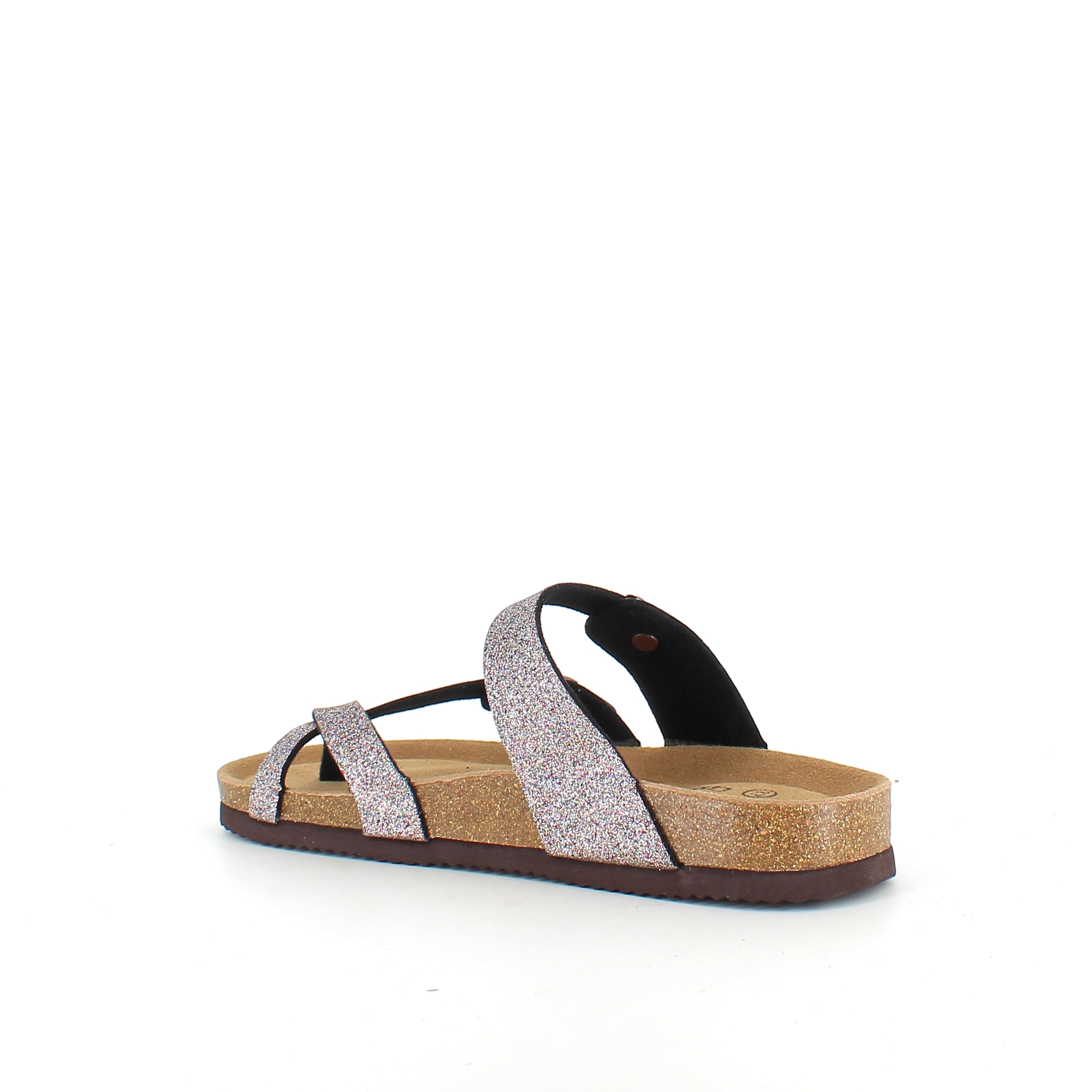 CPH Comfort Bio Cross Over sandal i Multi Glitter – komfort og stil i ett