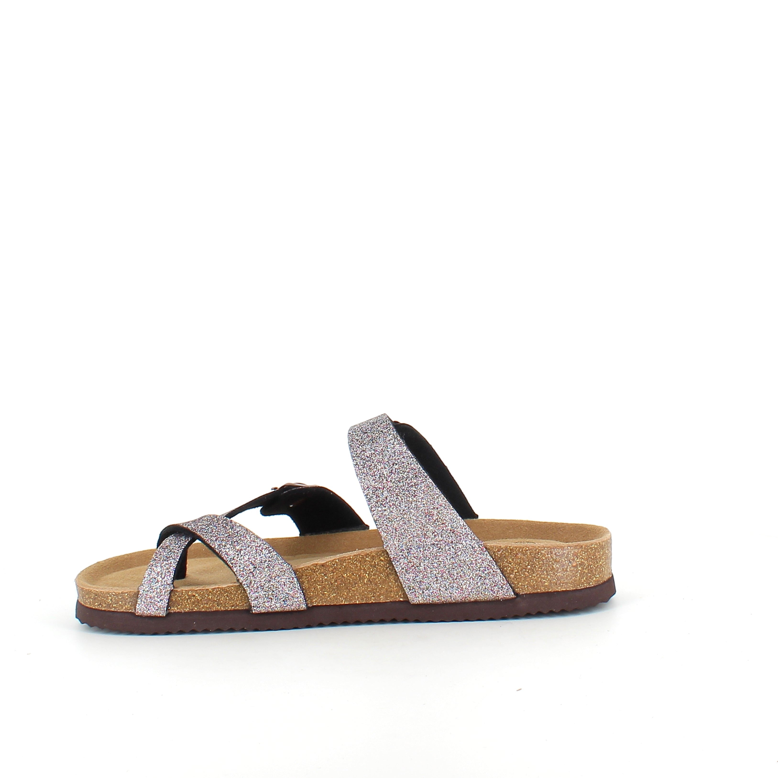 CPH Comfort Bio Cross Over sandal i Multi Glitter – komfort og stil i ett