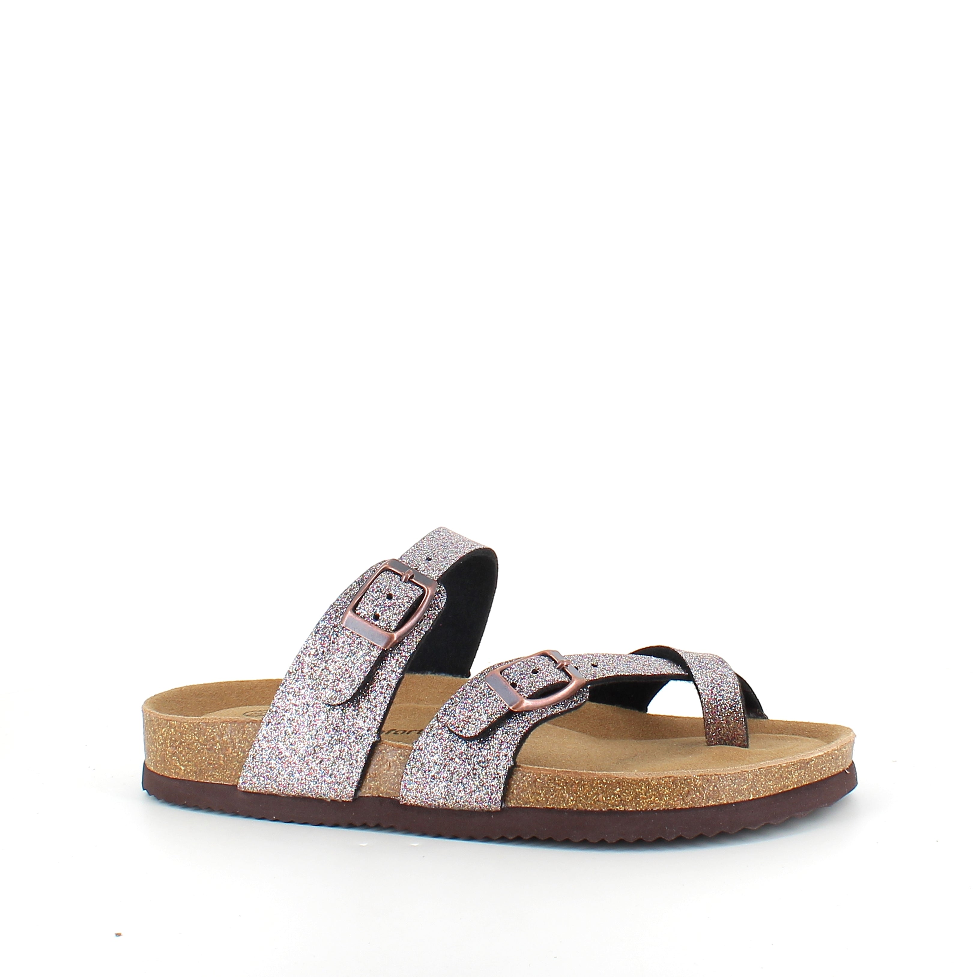 CPH Comfort Bio Cross Over sandal i Multi Glitter – komfort og stil i ett