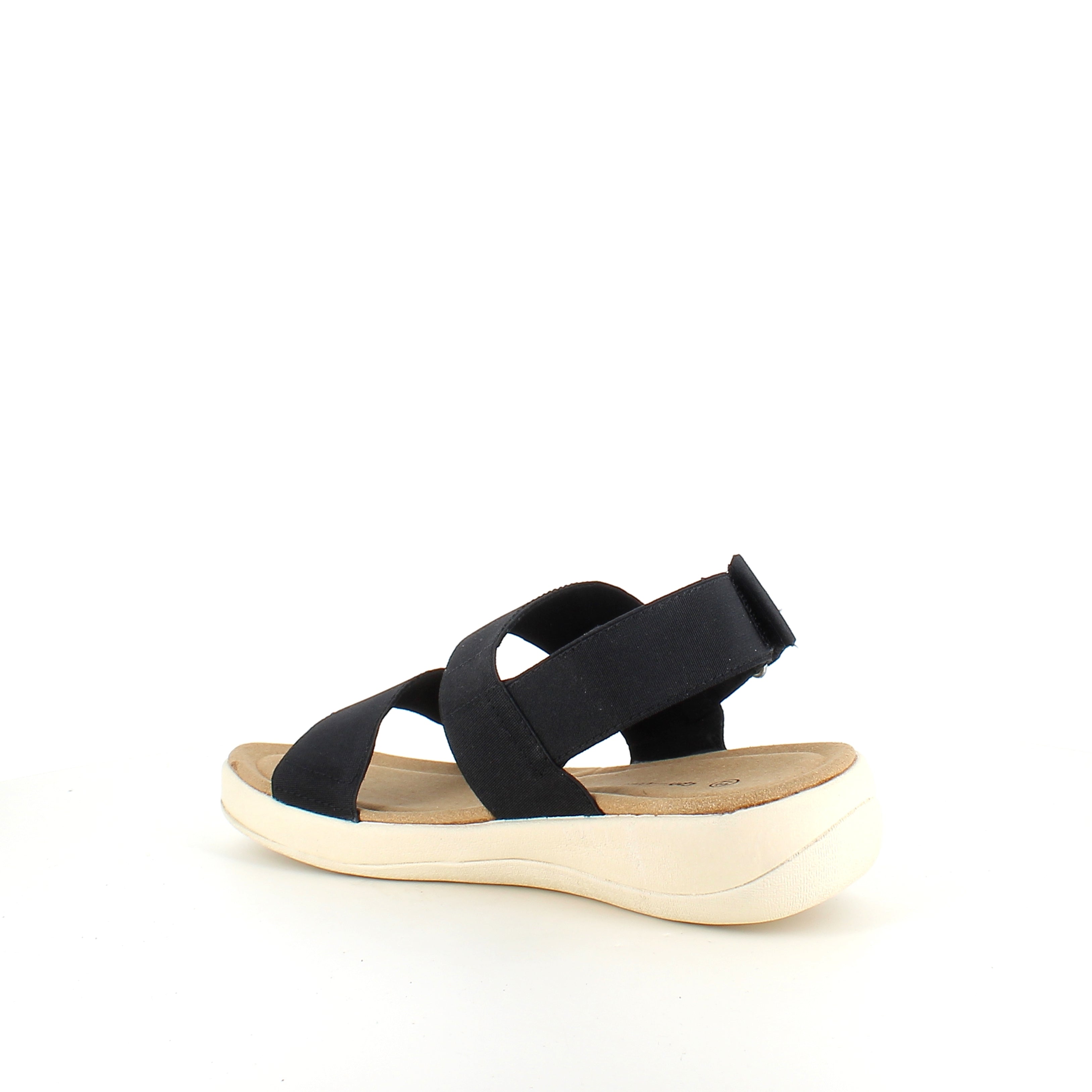 Svart Cph-Comfort sandal – myk, støttende & fleksibel sandal for jobb og hverdag