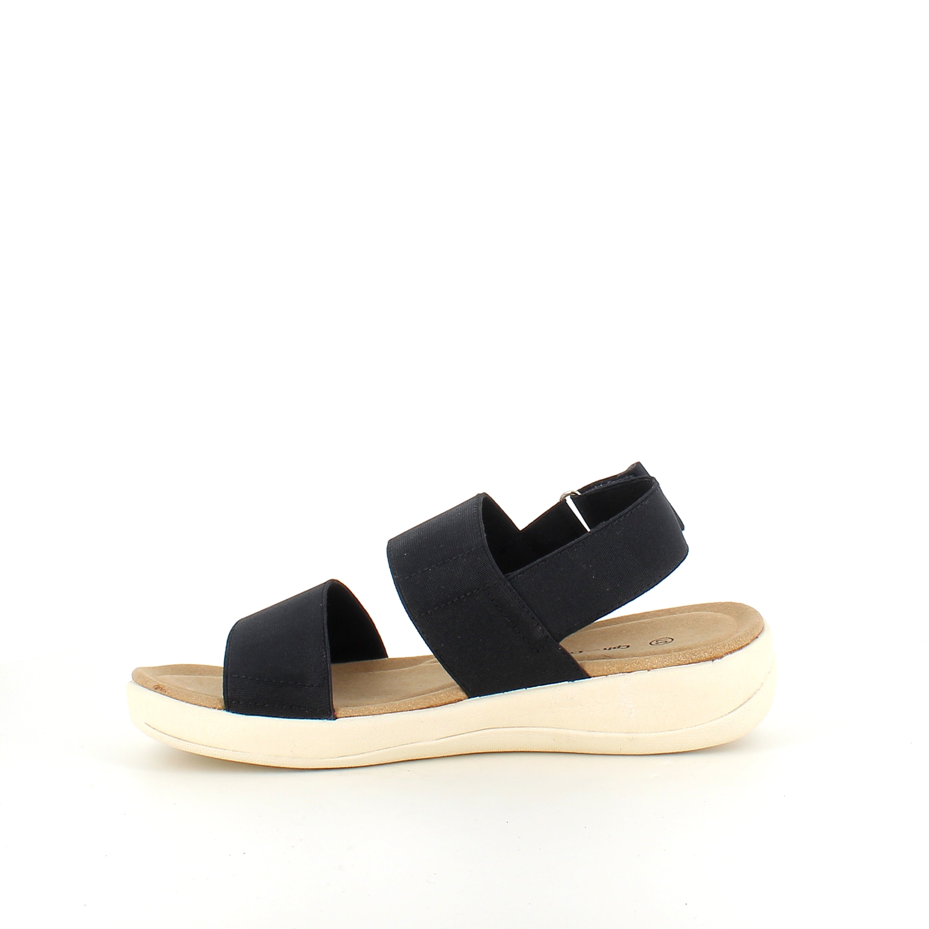 Svart Cph-Comfort sandal – myk, støttende & fleksibel sandal for jobb og hverdag